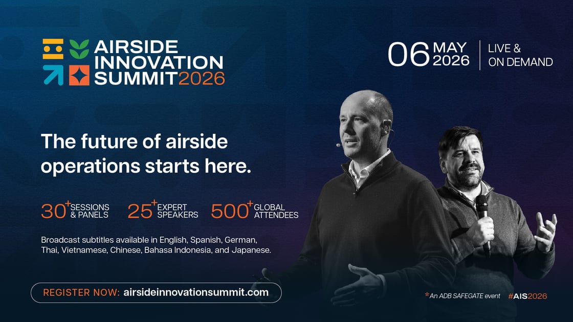 ADB SAFEGATE Announces Airside Innovation Summit 2026